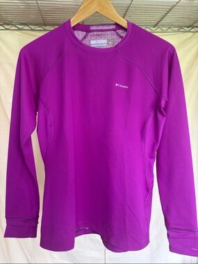 Columbia Long Sleeve Base Layer - Magenta
